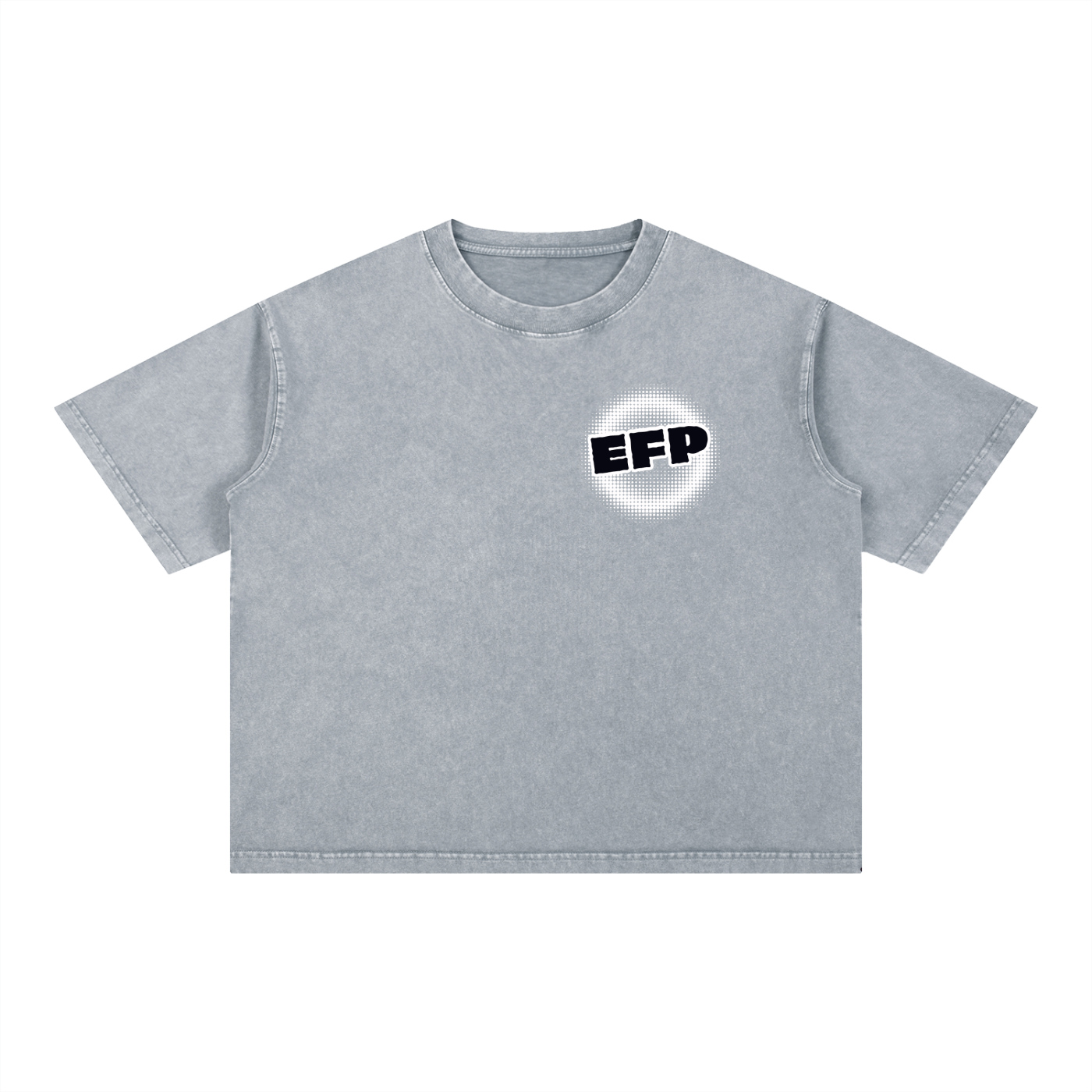 The Tiger Mineral Wash Boxy Cotton T-Shirt