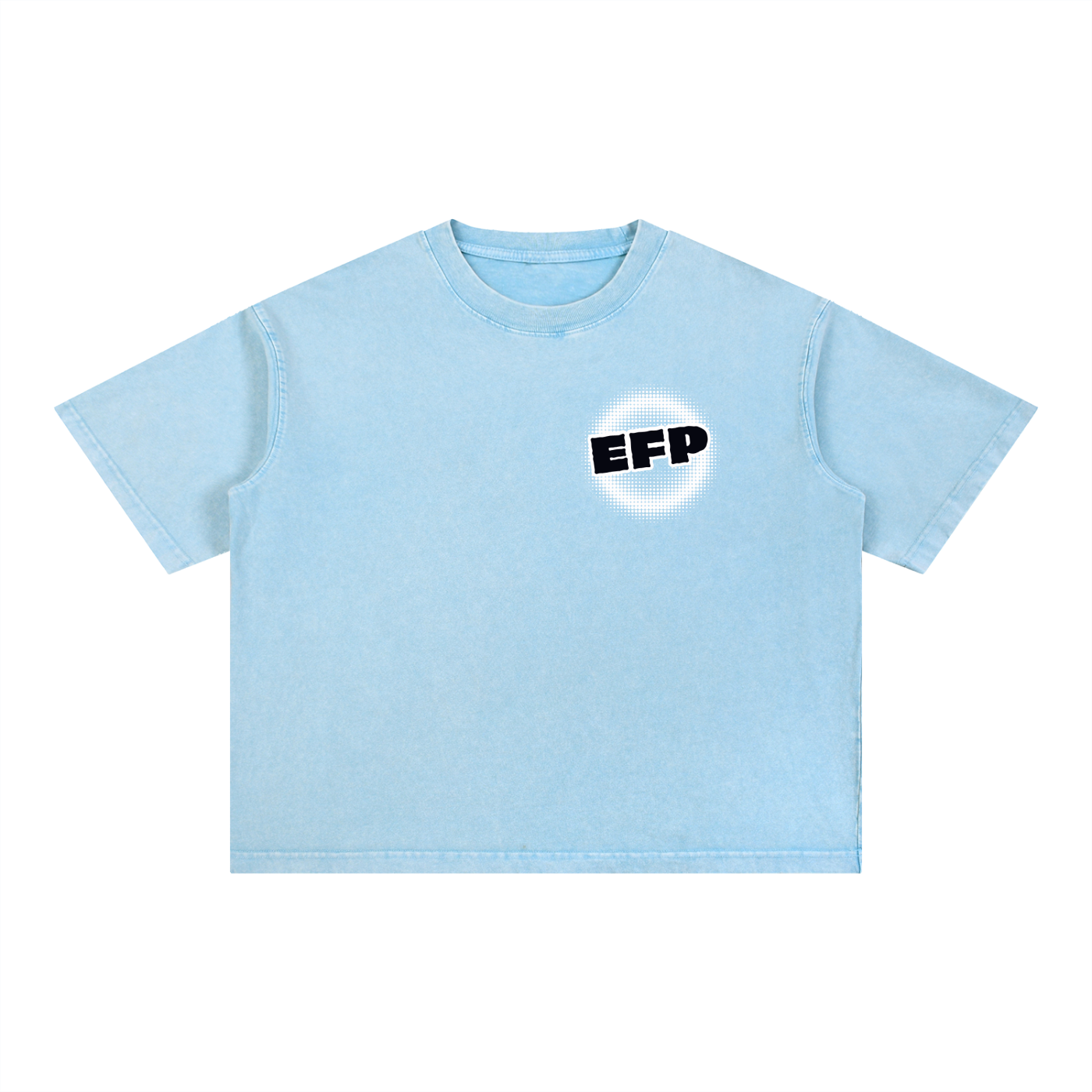 The Tiger Mineral Wash Boxy Cotton T-Shirt