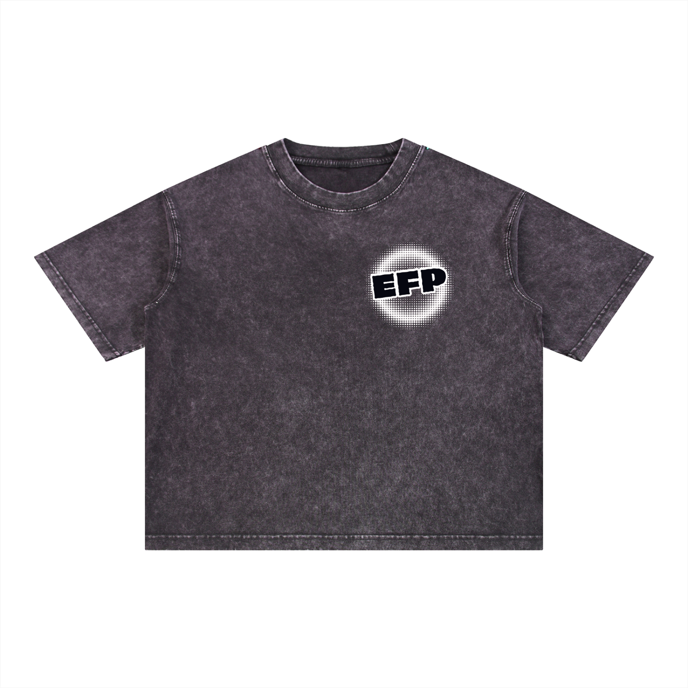 The Tiger Mineral Wash Boxy Cotton T-Shirt