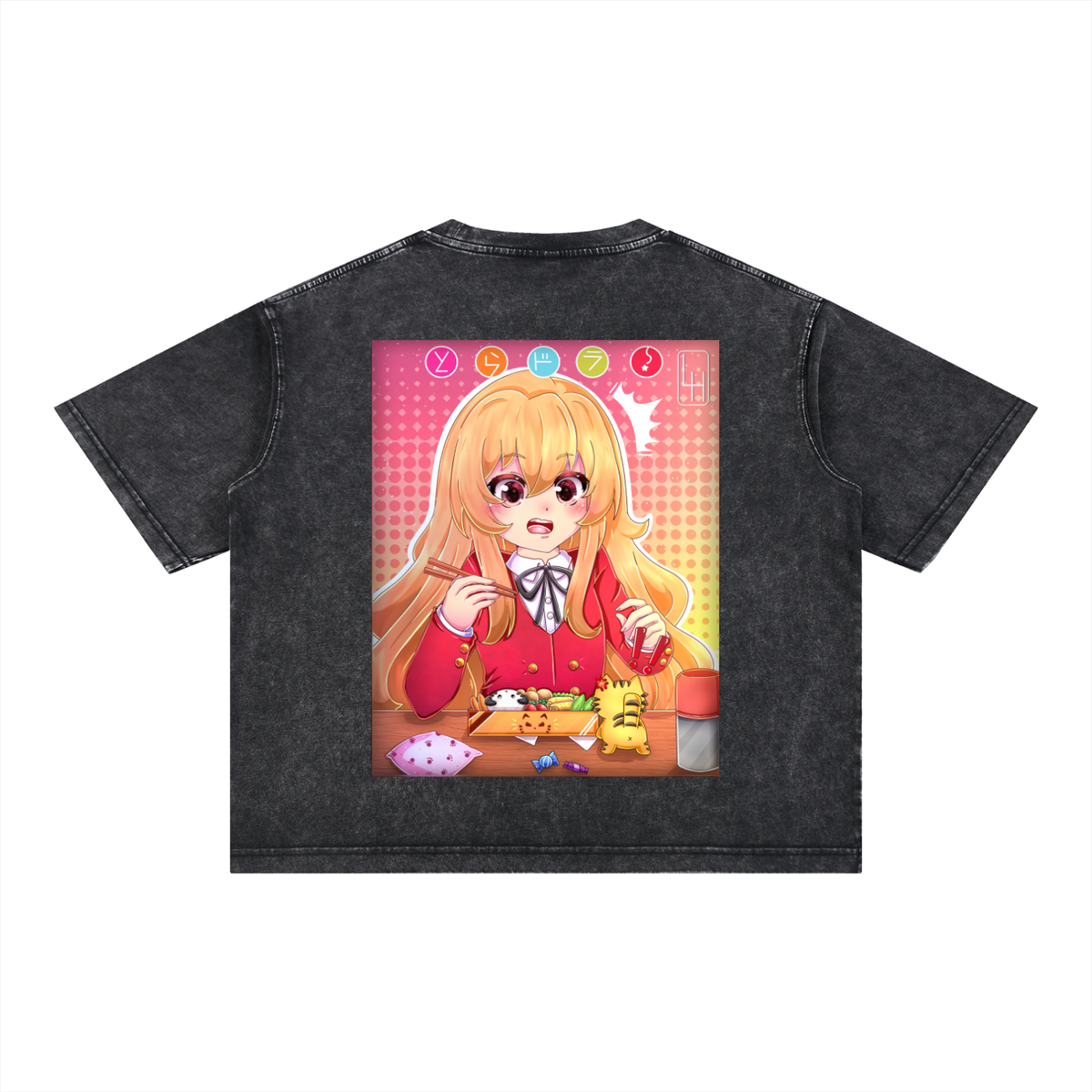 The Tiger Mineral Wash Boxy Cotton T-Shirt